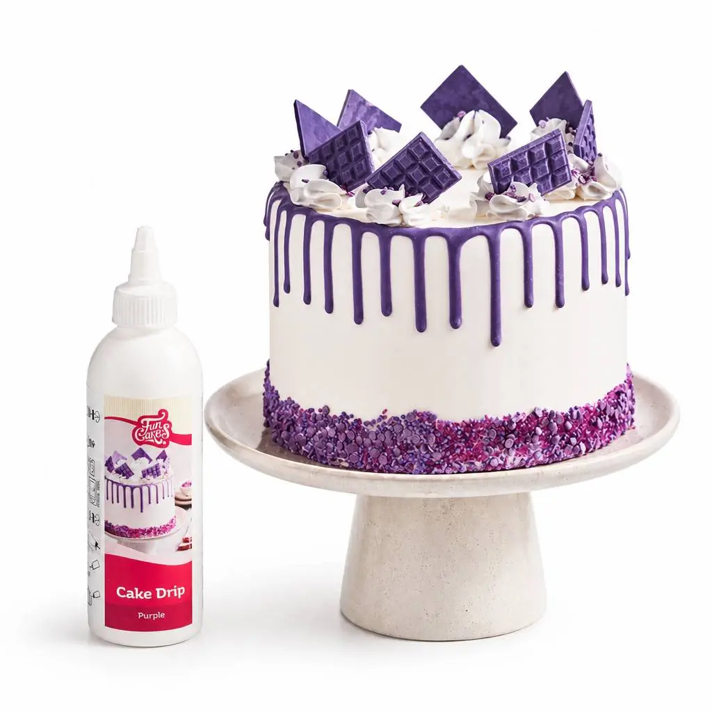 FunCakes Cake Drip -Lilla- 180g