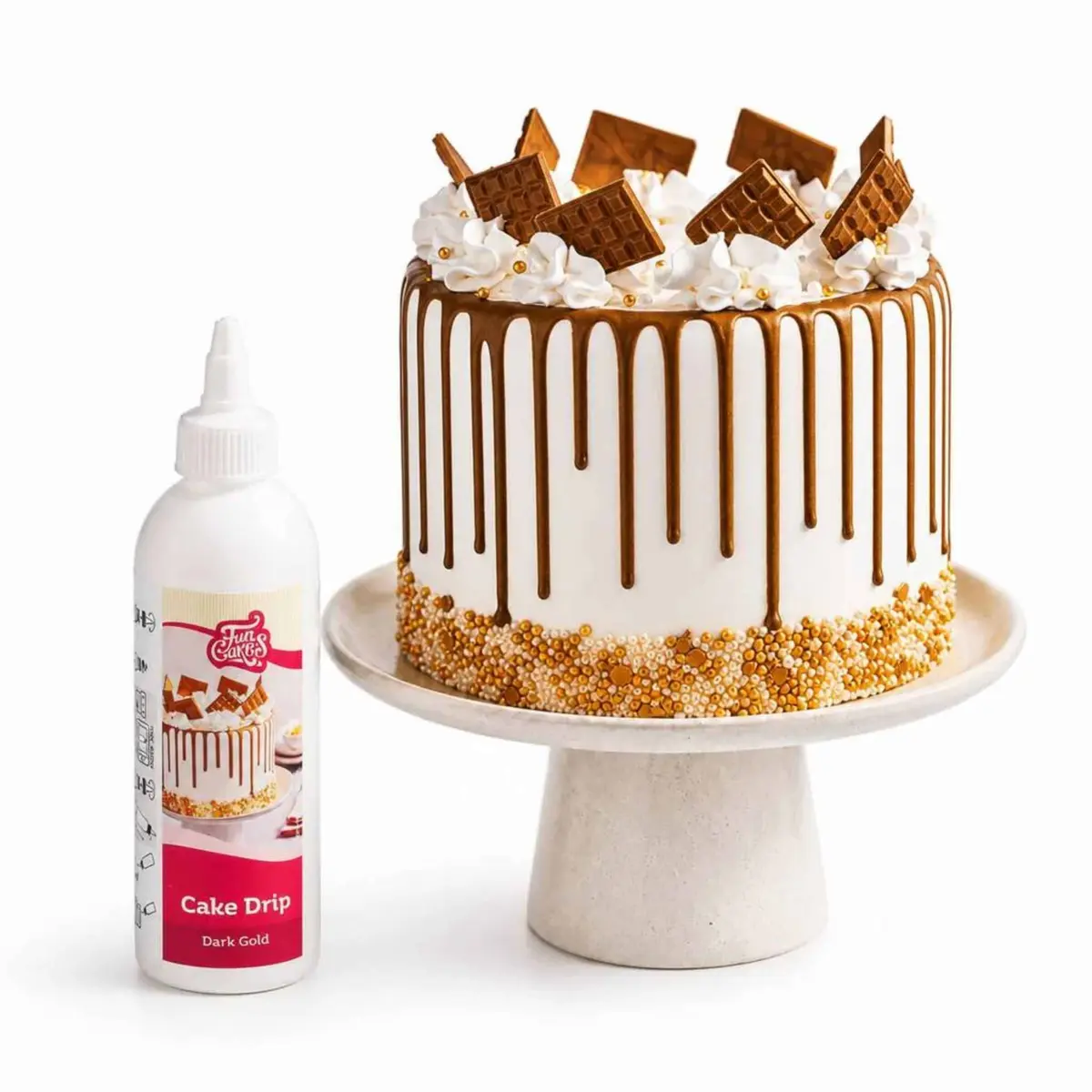 FunCakes Cake Drip -Gull- 180g