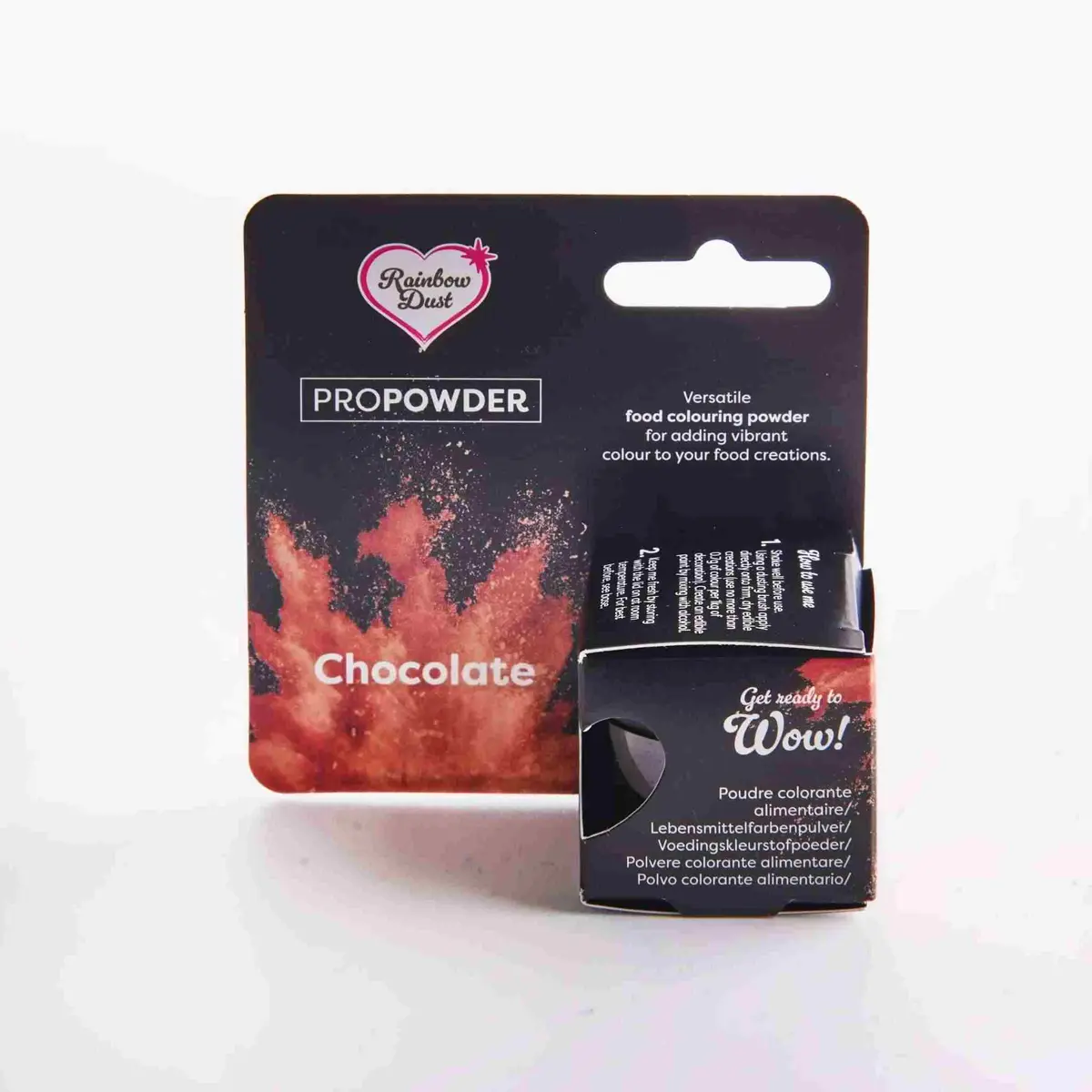 Rainbow Dust Pulverfarge brun, Chocolate, 2g