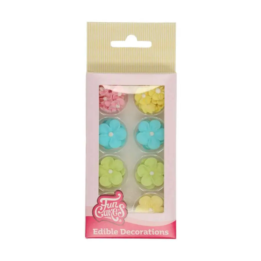 FunCakes spiselig kakepynt Pastell Blomster pk/32
