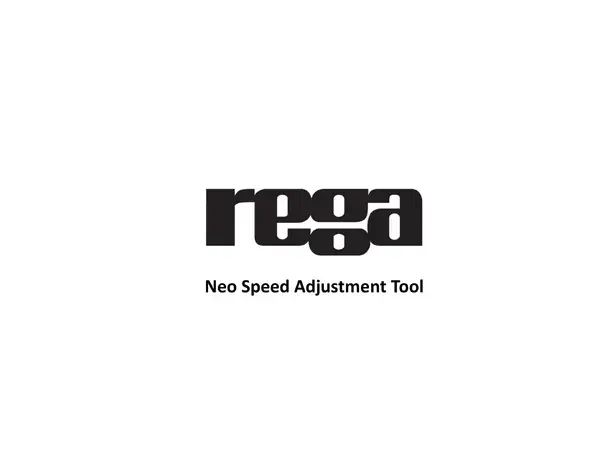 Rega PSU, Speed Adjustment Tool