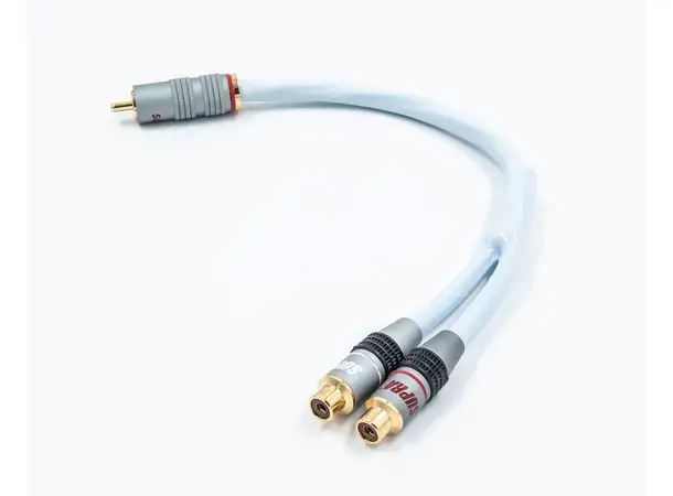 Supra Y-link 1RCA til 2RCA