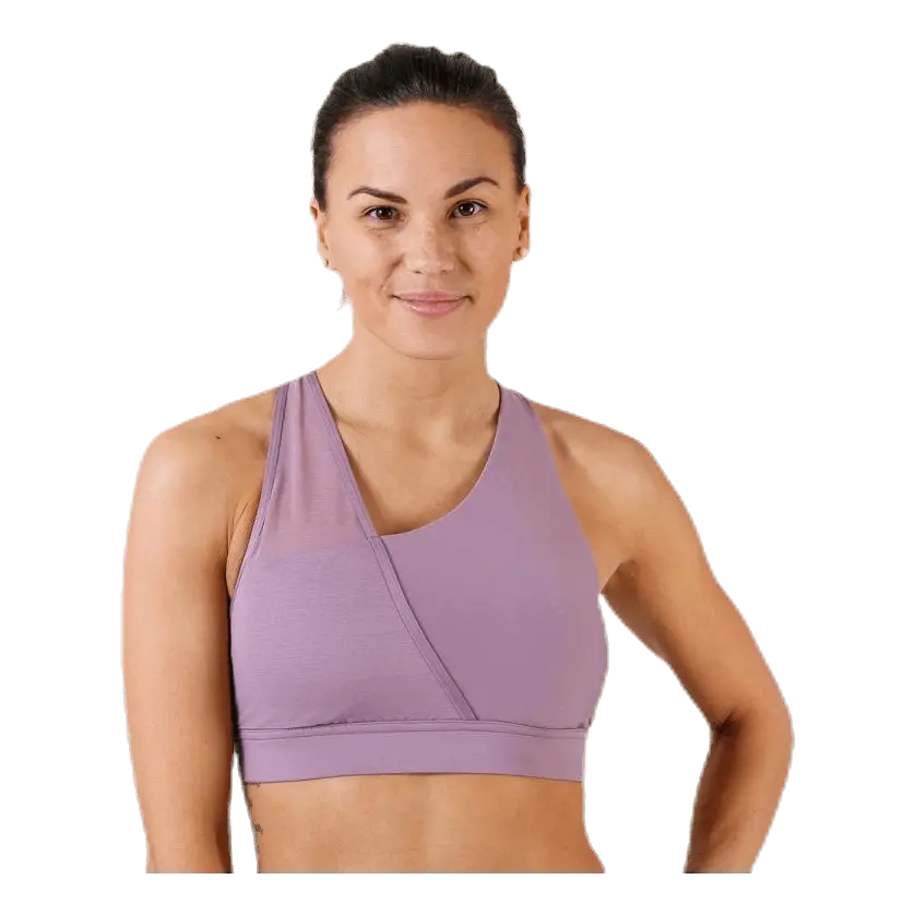 Vanish Asymmetric Low Bra Purple