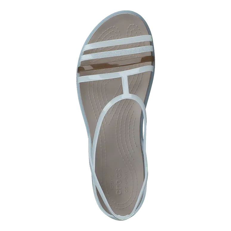 Crocs Isabella Sandal W Oyster/Walnut