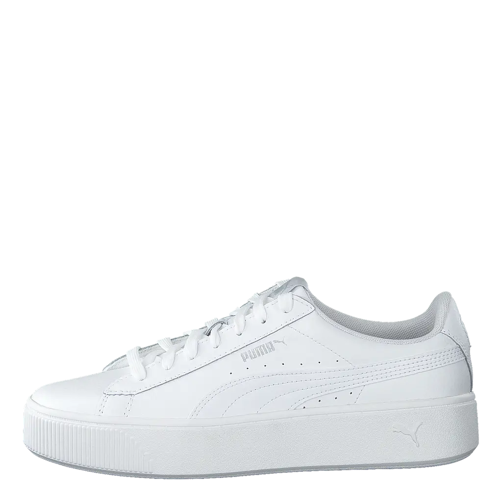 Puma Vikky Stacked L Puma White-puma White