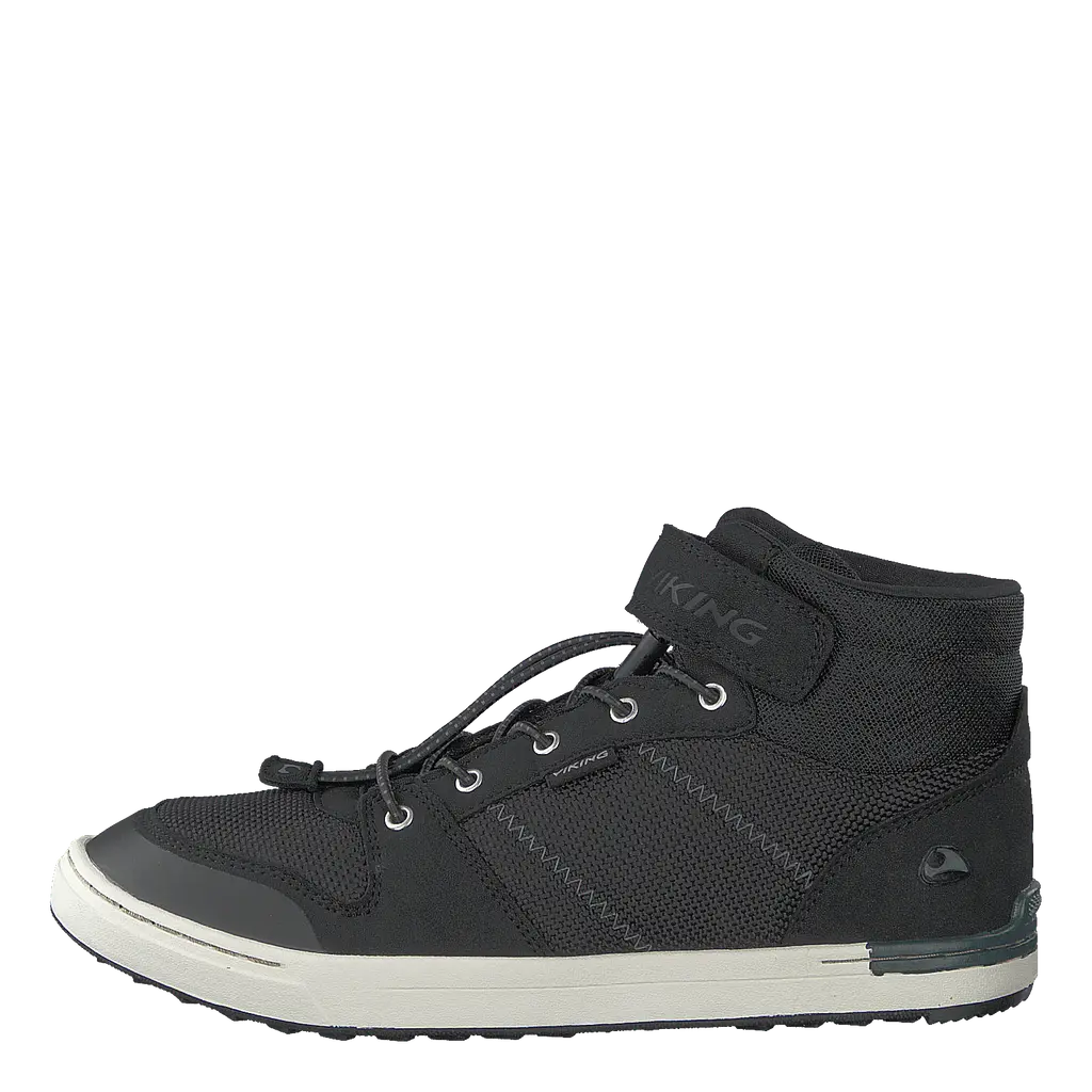 Loren Mid Black/white