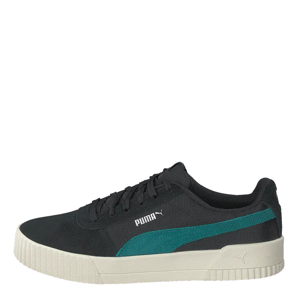Carina Lux Sd Black - Teal Green