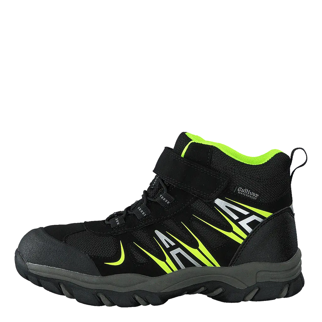 430-2387 Waterproof Warm Lined Black/lime