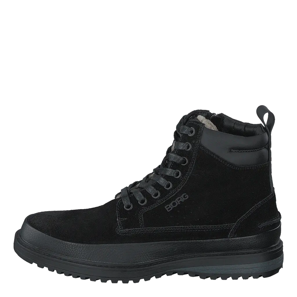 H200 Hgh Sue Fur M Black