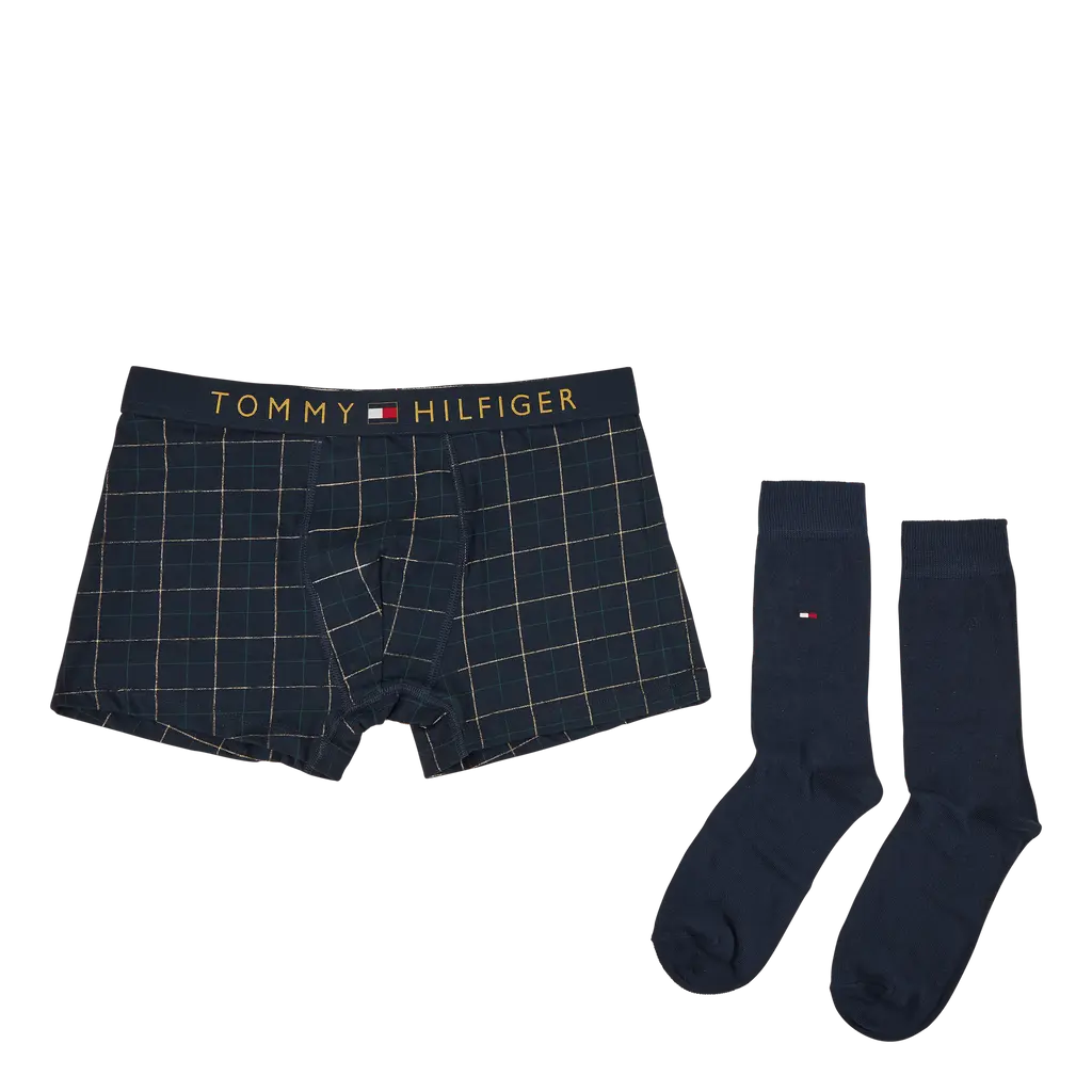Trunk & Sock Set Window Check/des Sky