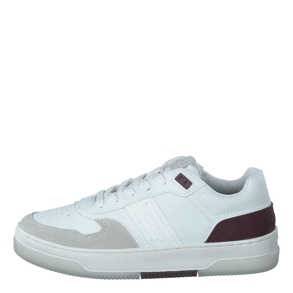 T2300 Ctr W White-burgundy