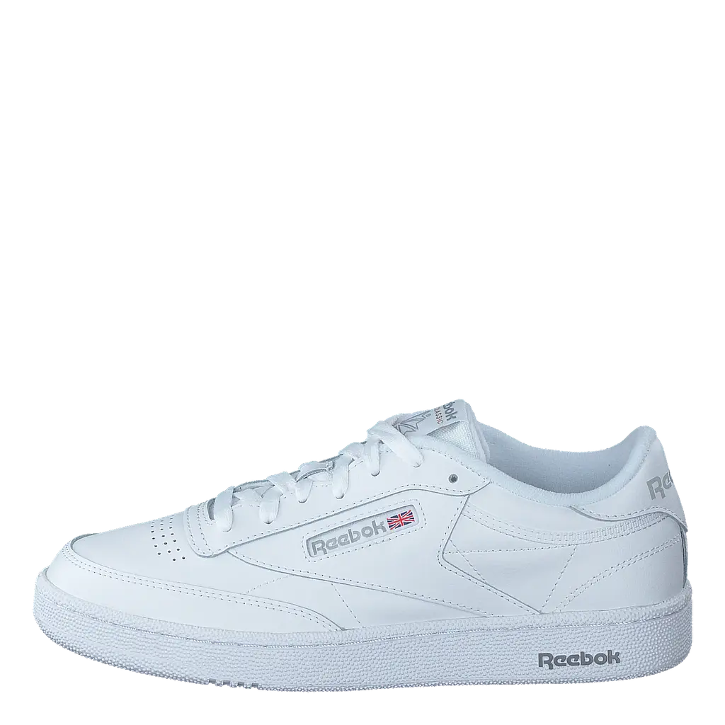 Club C 85 White/sheer Grey