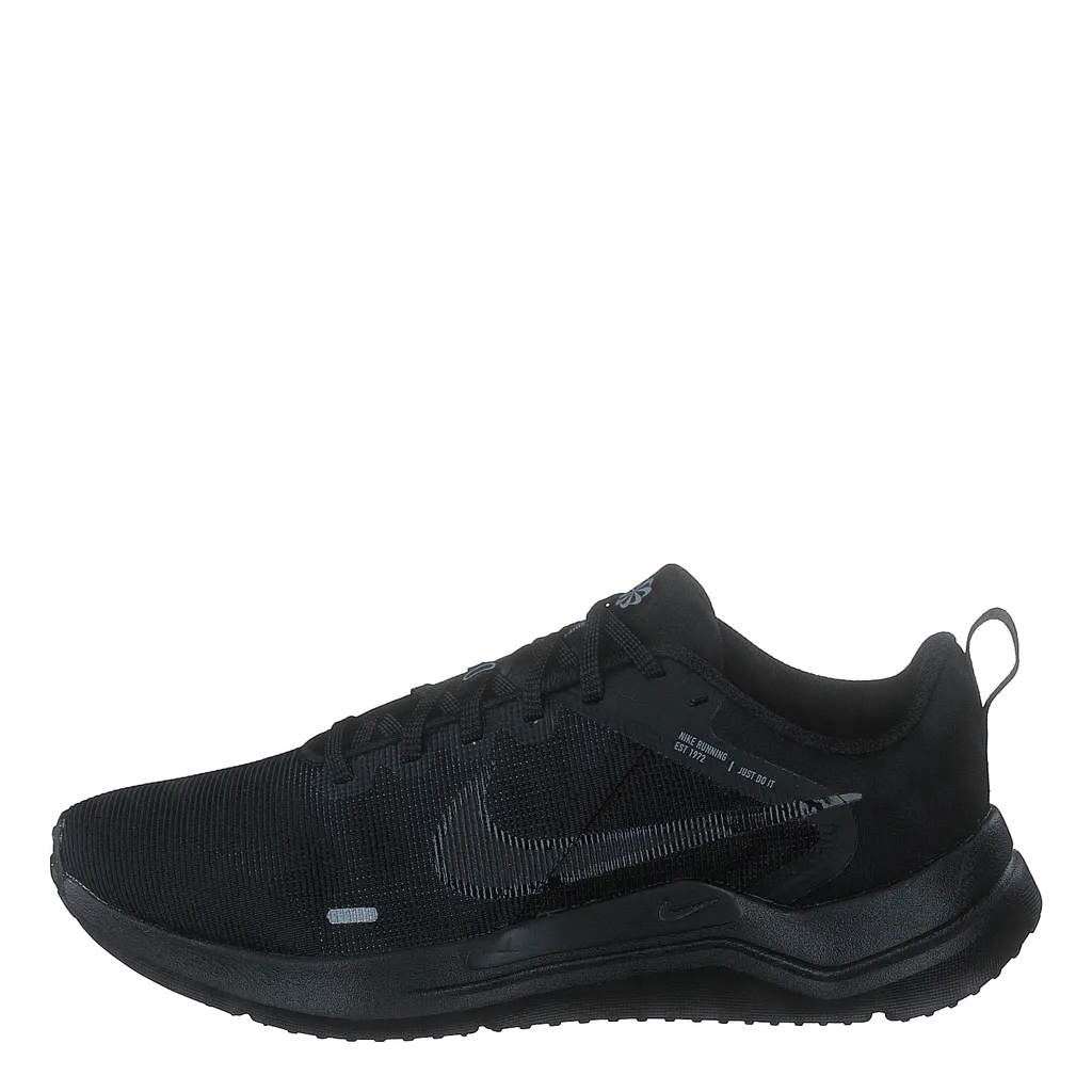 Downshifter 12 Men's Road Running Shoes BLACK/DK SMOKE GREY-PARTICLE GREY