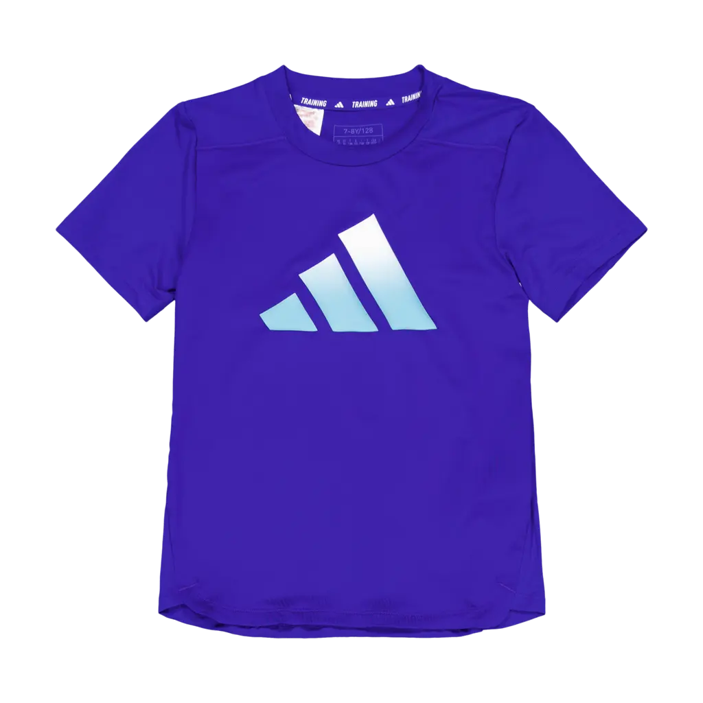 Train Icons AEROREADY Logo T-Shirt Lucblu/White/Preblu