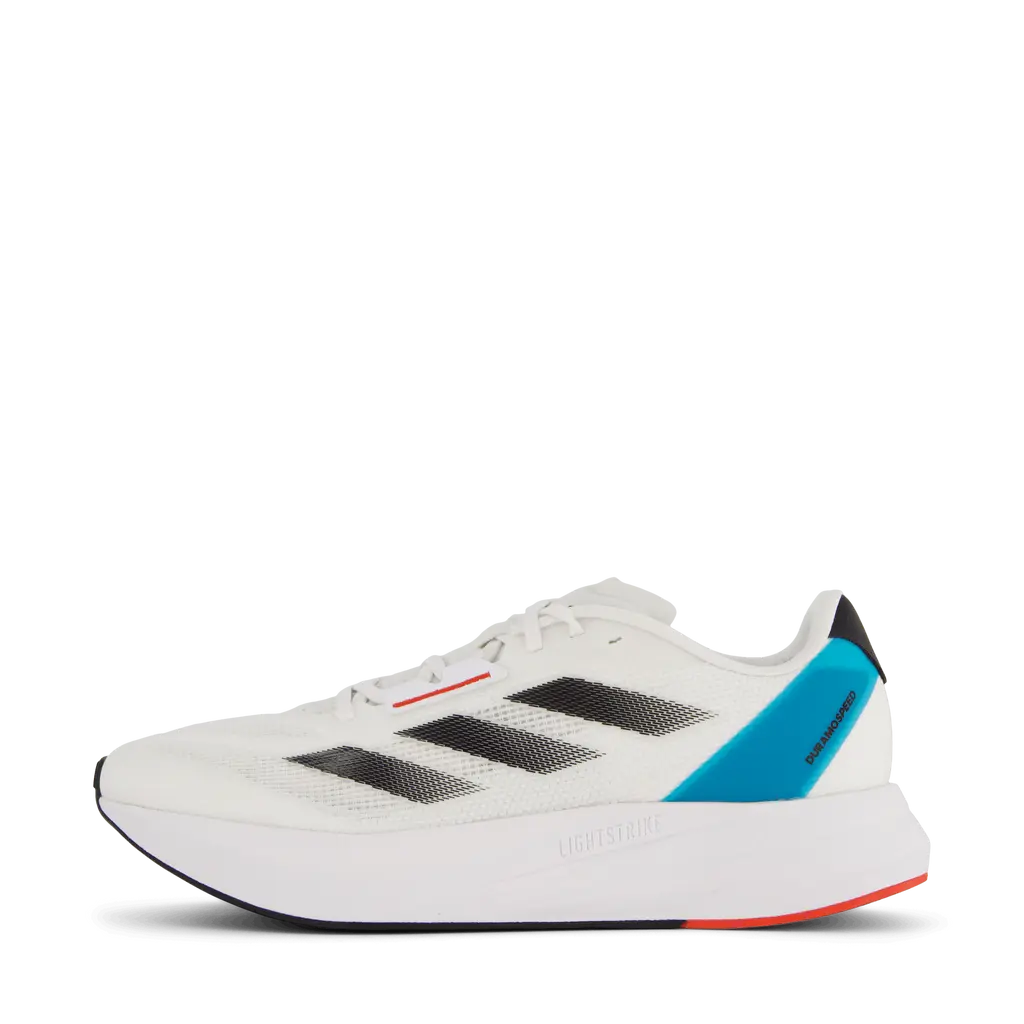 Duramo Speed Shoes Cloud White / Core Black / Lucid Cyan