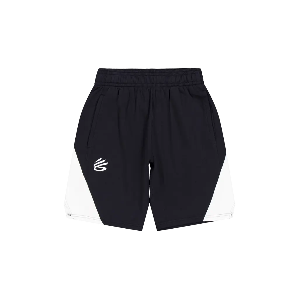 Curry Splash Fleece Short Black