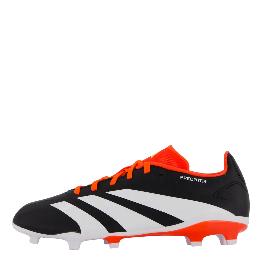 Predator League Firm Ground Football Boots Core Black / Cloud White / Solar Red