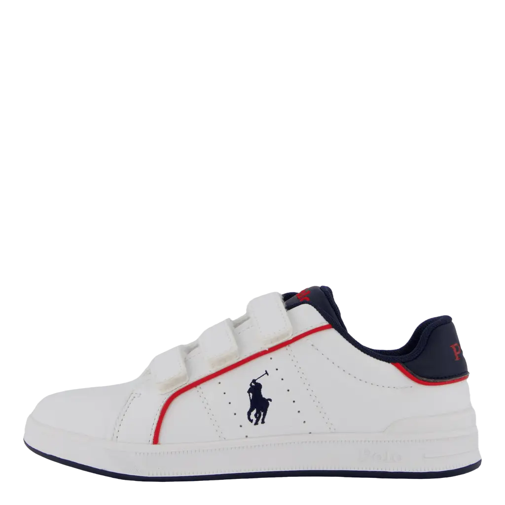 Heritage Court Iii Ez C-white Smooth/navy W/ Navy Pp
