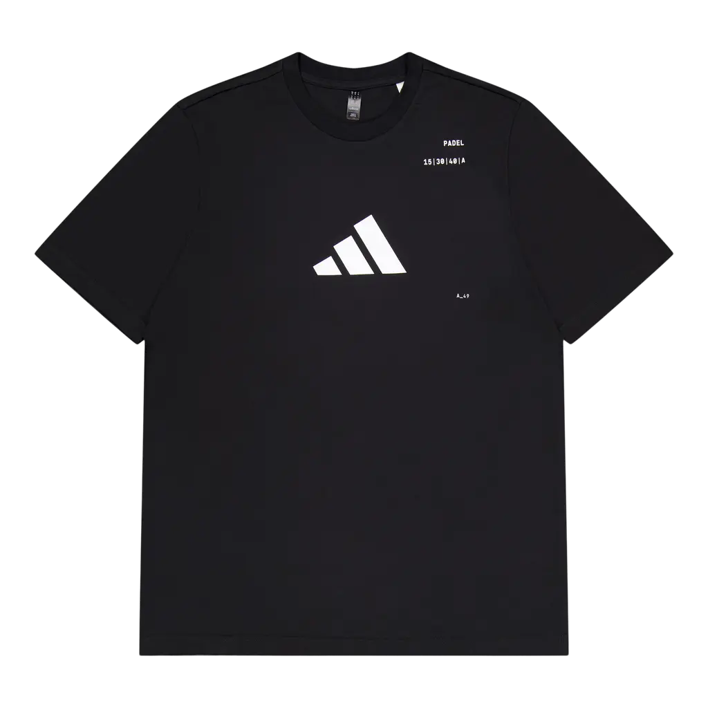 Padel Graphic Tee Black