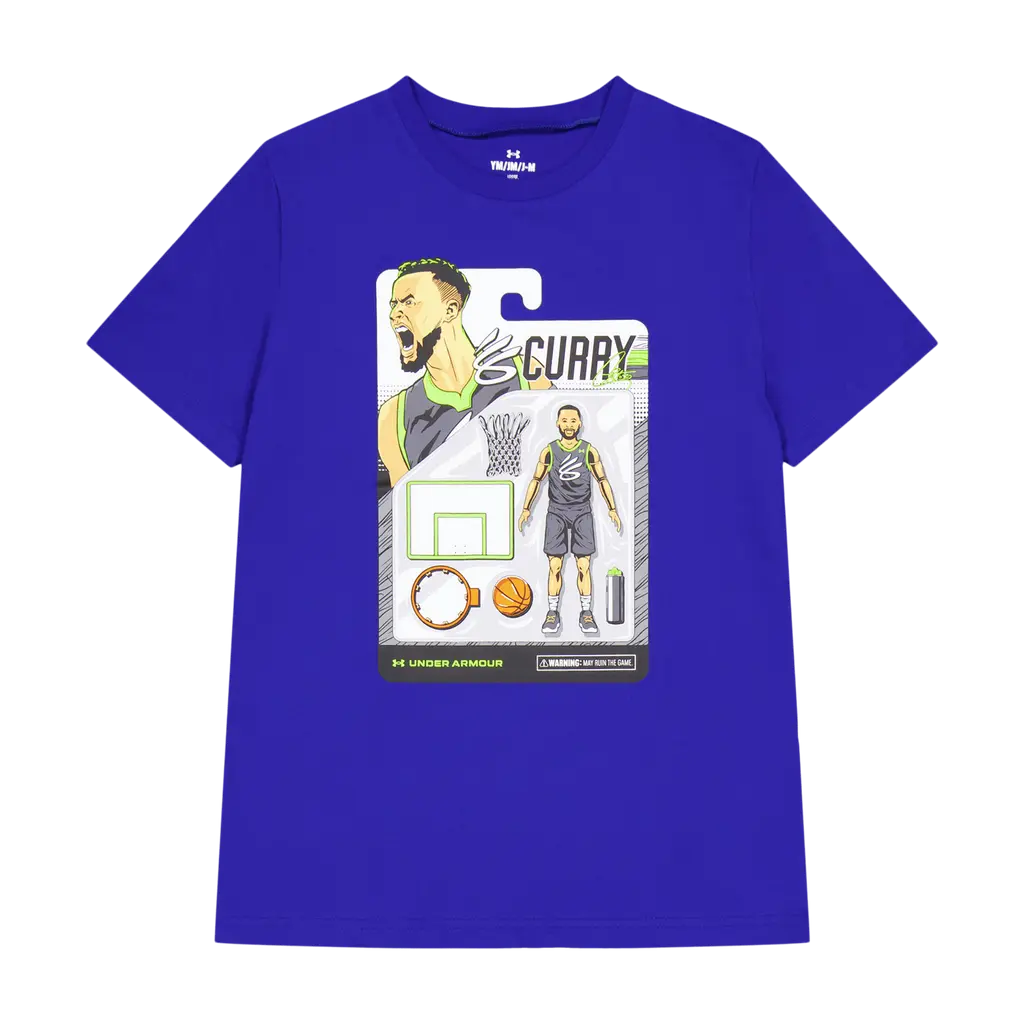 Curry Animated Tee 1 Royal