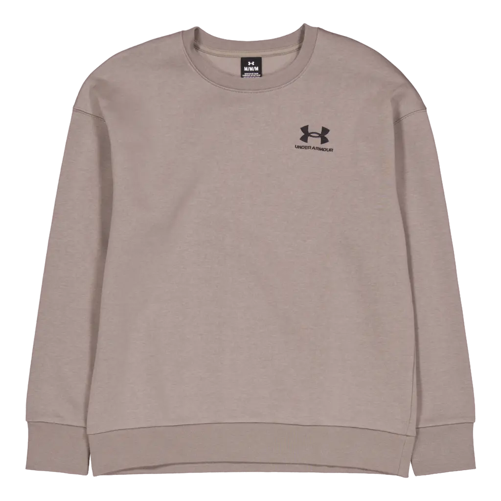 Essential Fleece Crew Brown
