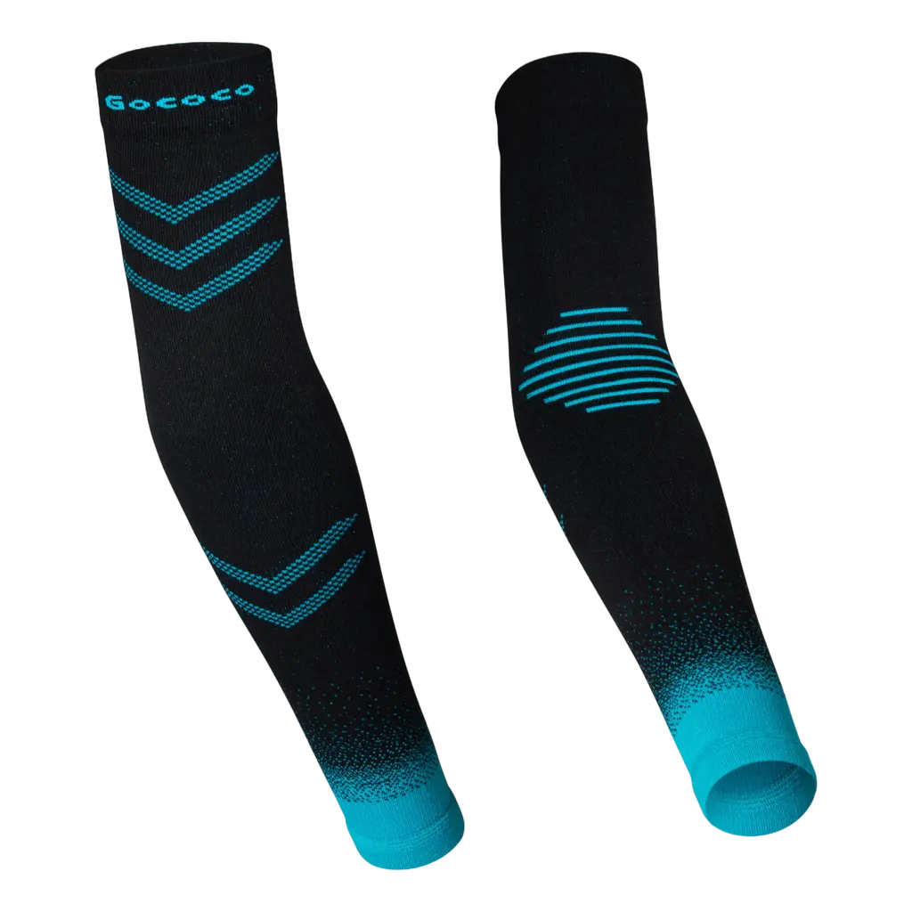 Arm Sleeve Protector Black/turquoise