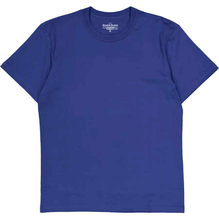 Crew-Neck Pima Ink Blue