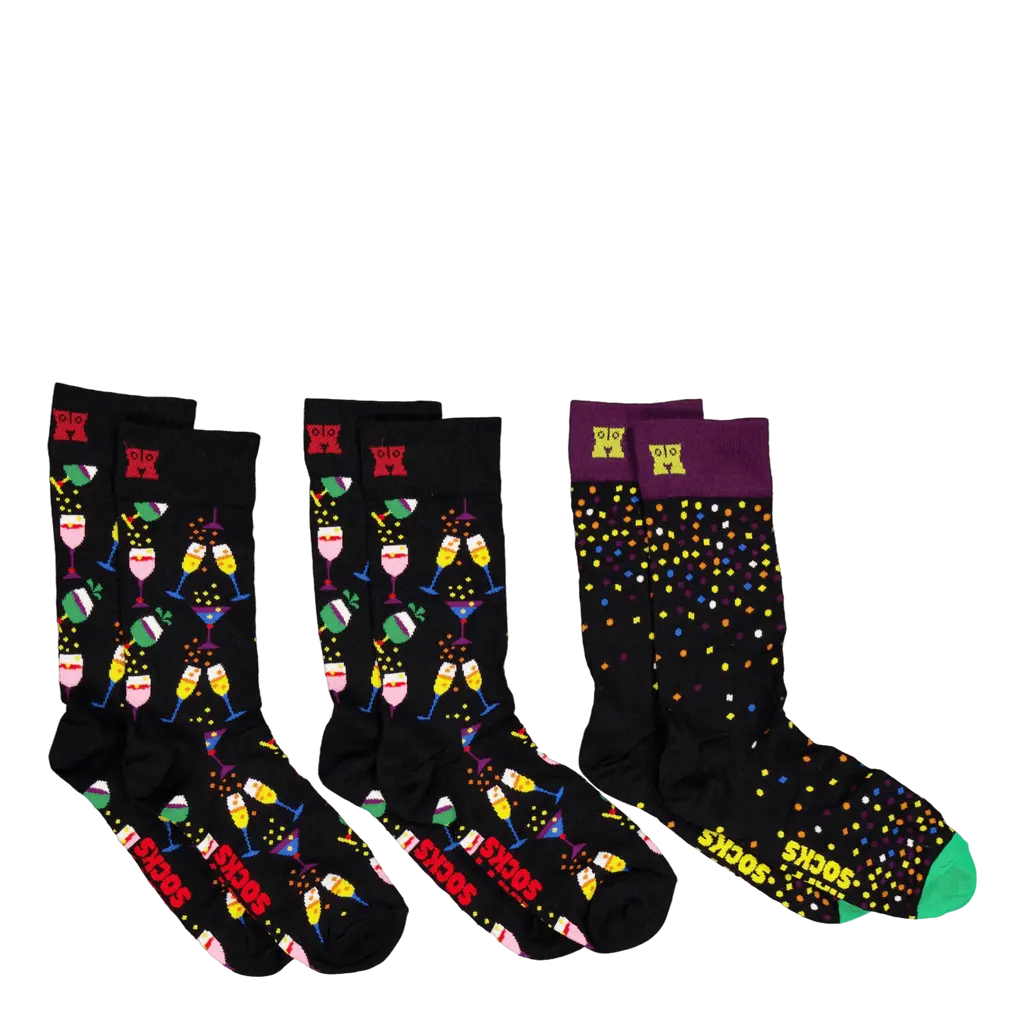 3-pack Celebrations Gift Set Black