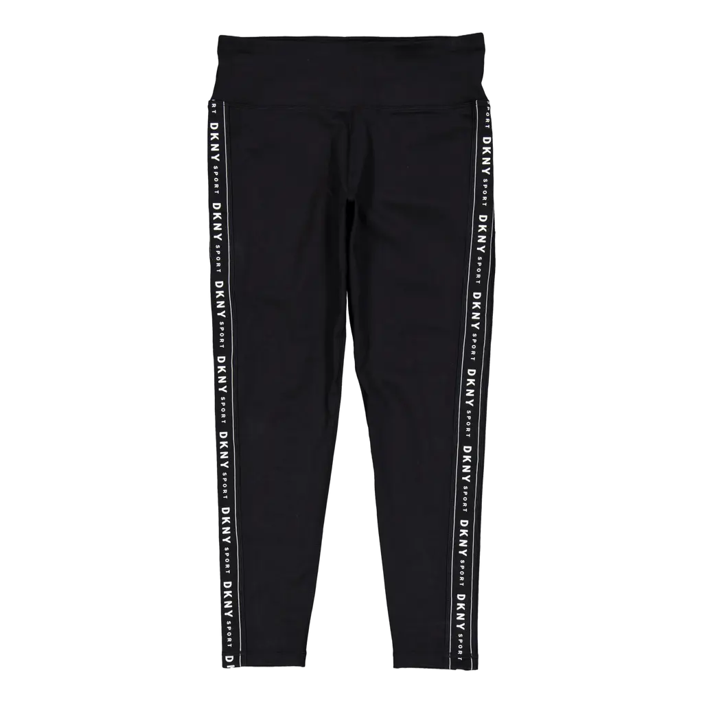 Hw 7/8 Legging Logo Black/black
