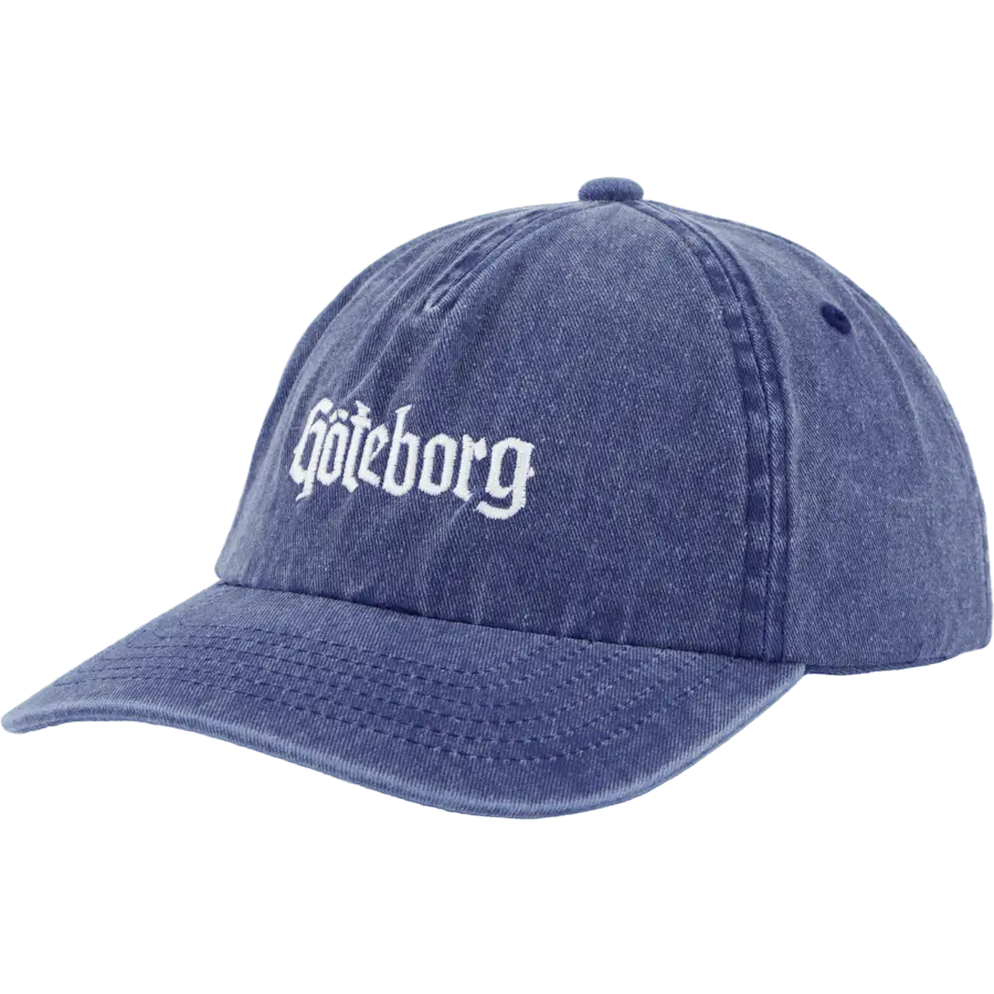 Göteborg 5 Panel Cap Navy Blue/white