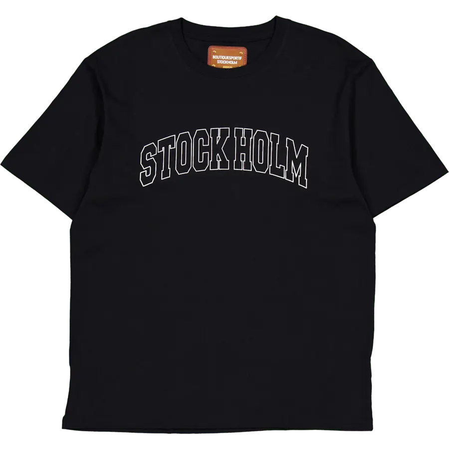 Stock Holm T-shirt Black