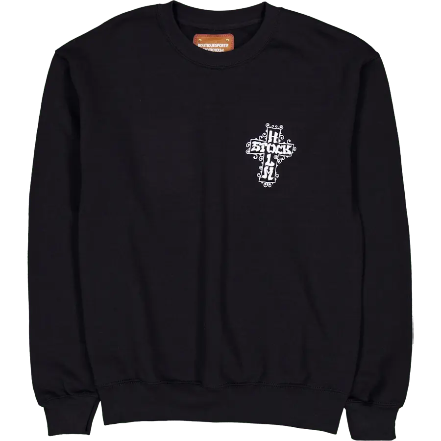 K9 Cross Crewneck Black