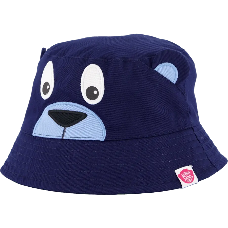 Bucket Hat Bear Blue Medium