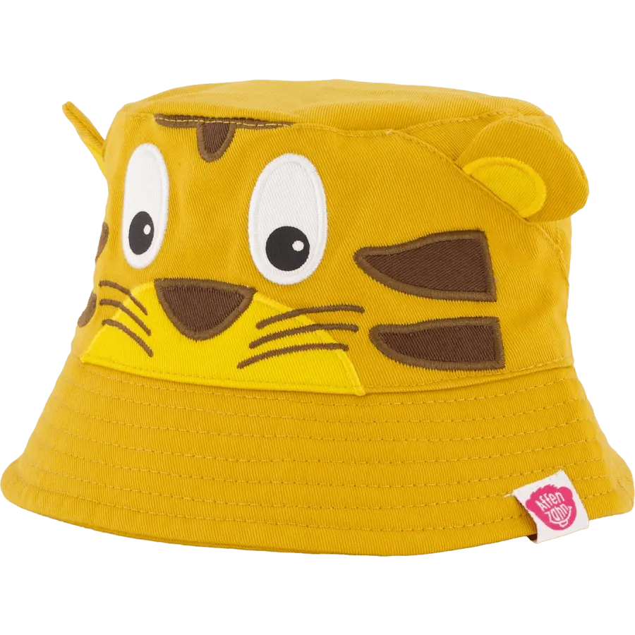 Bucket Hat Tiger Yellow Small