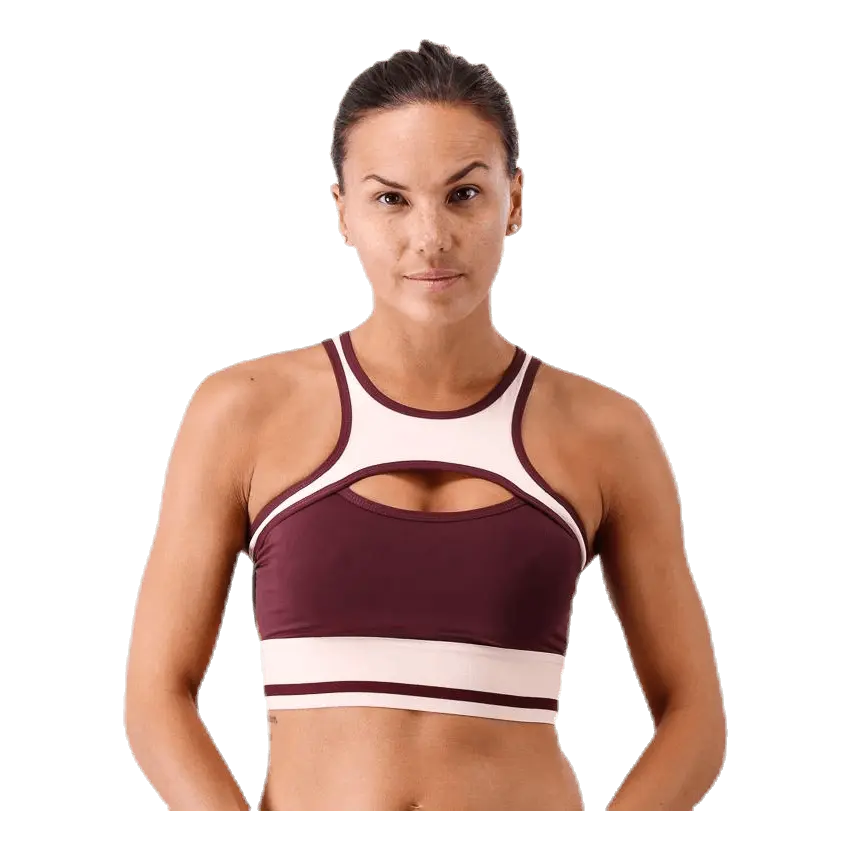 Hop Sports Bra Purple/Pink/White