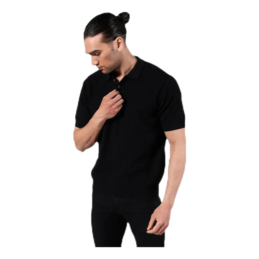 Sweater Short Sleeve Gnesta Black