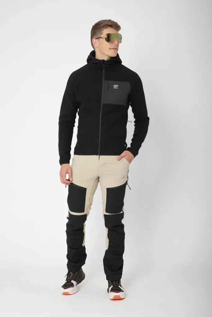 Men’S Wool Pile Hoodie Skord Black