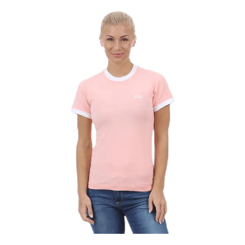 NSW SS Top Ringer Pink/Orange