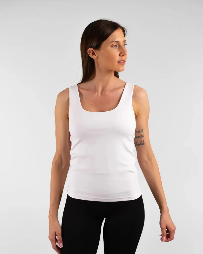 Soft Tank Top White