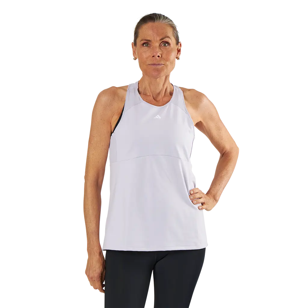 Studio Tank Top Sildaw/White