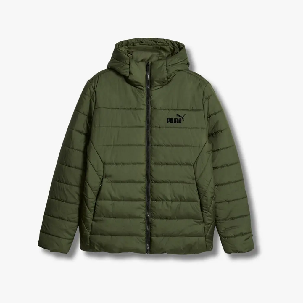 Ess Hooded Padded Jacket Myrtle