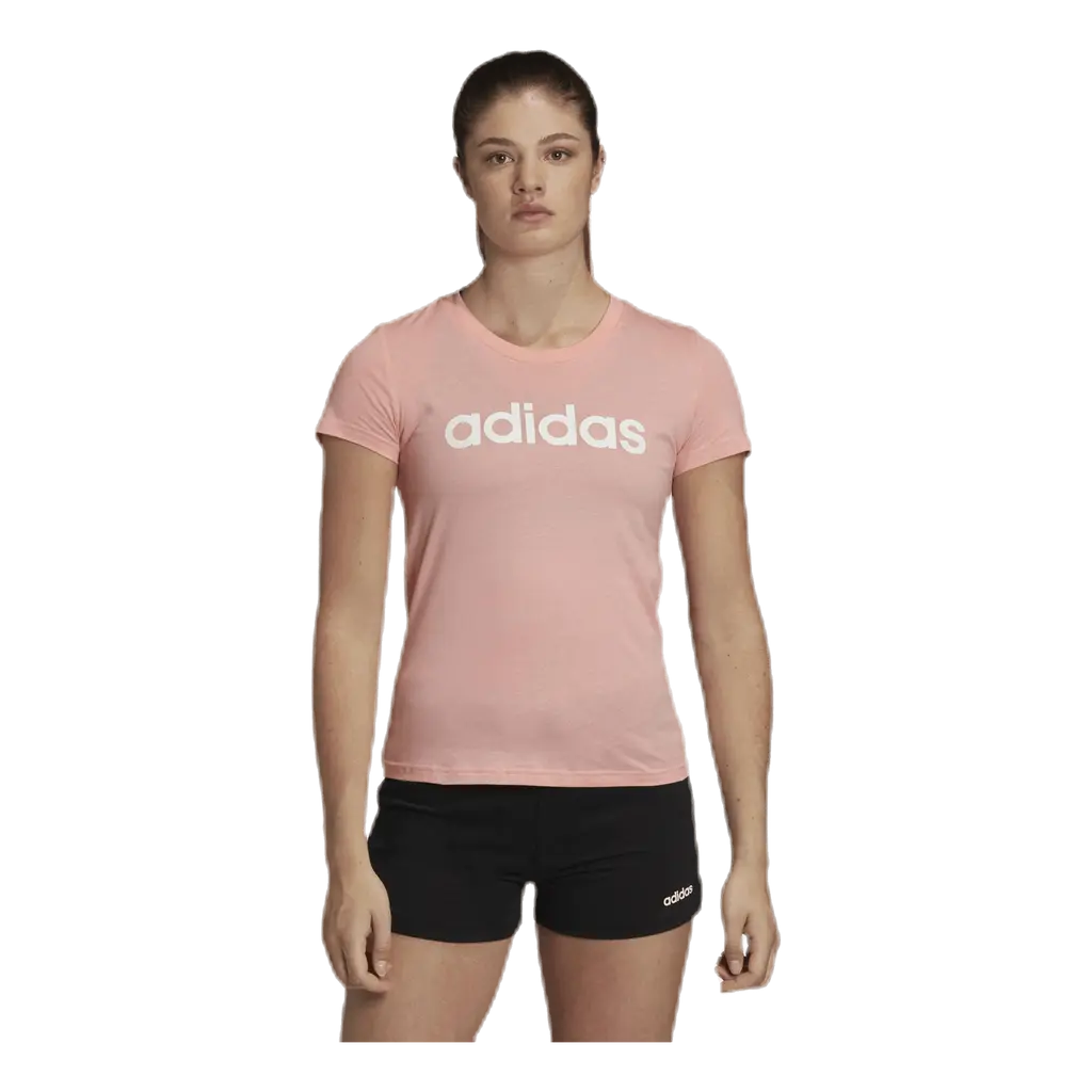 Linear Slim Tee Pink