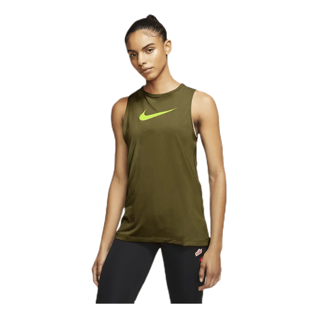 Essential Swoosh Tank Green/Yellow