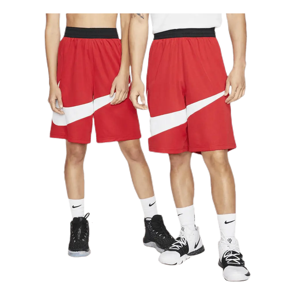 Dri-FIT HBR Basketball Shorts White/Red