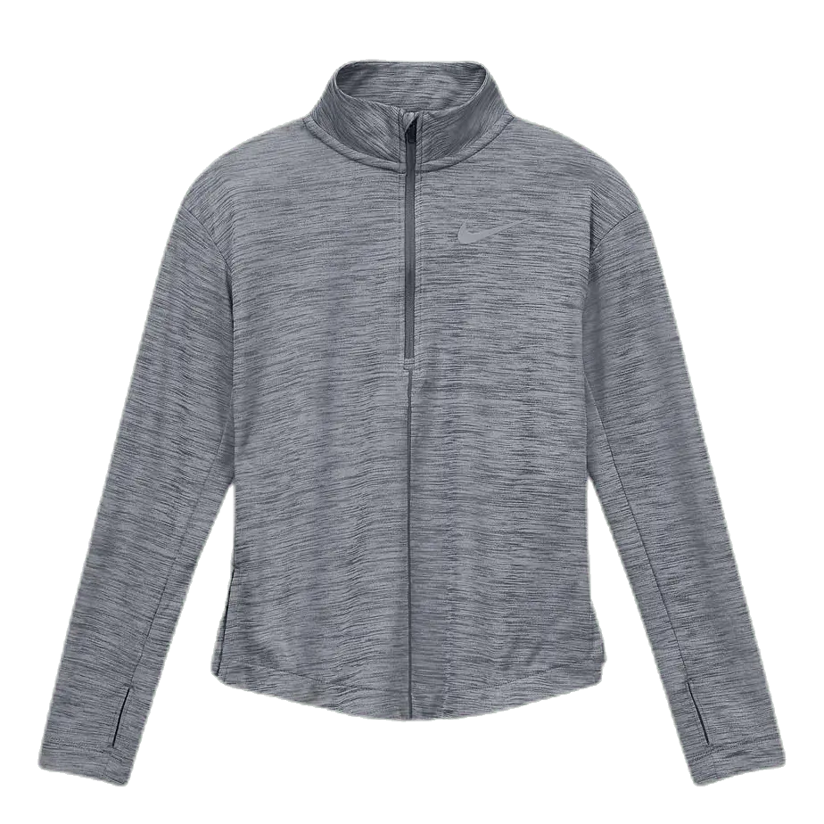 Half Zip Running Junior Grey