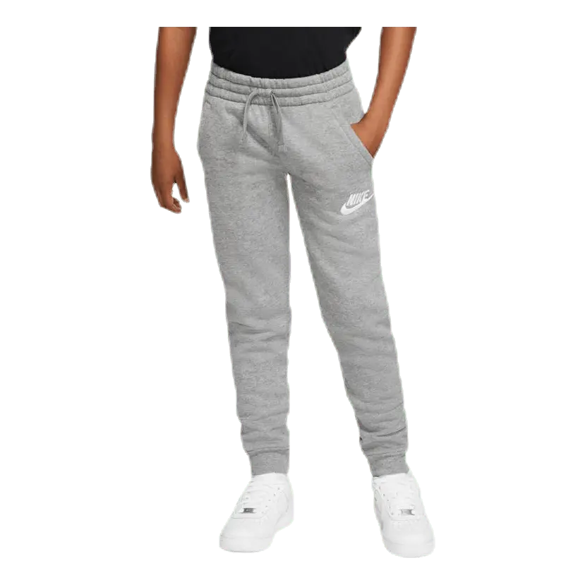Sportswear Club Fleece Big Kids' Pants CARBON HEATHER/COOL GREY/WHITE