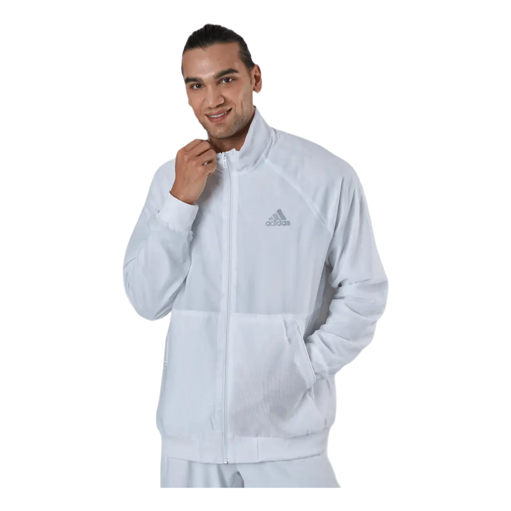 Tennis Jacket Aeroready White/Grey