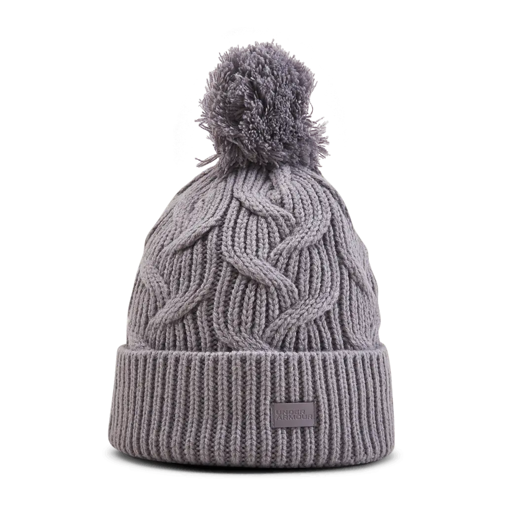 Around Town Pom Beanie Purple