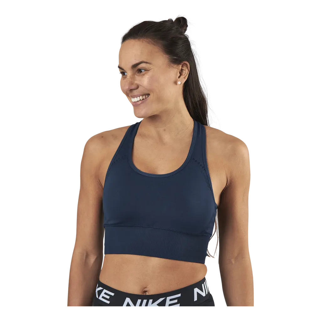 Hatha Seamless Crop Top Blue