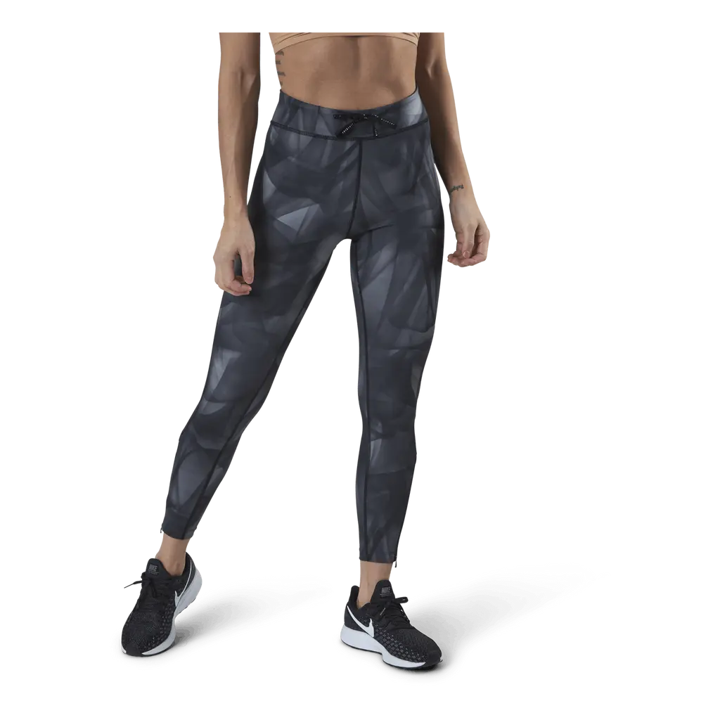 Epic Faster Run Division 7/8 Tight Black/Silver